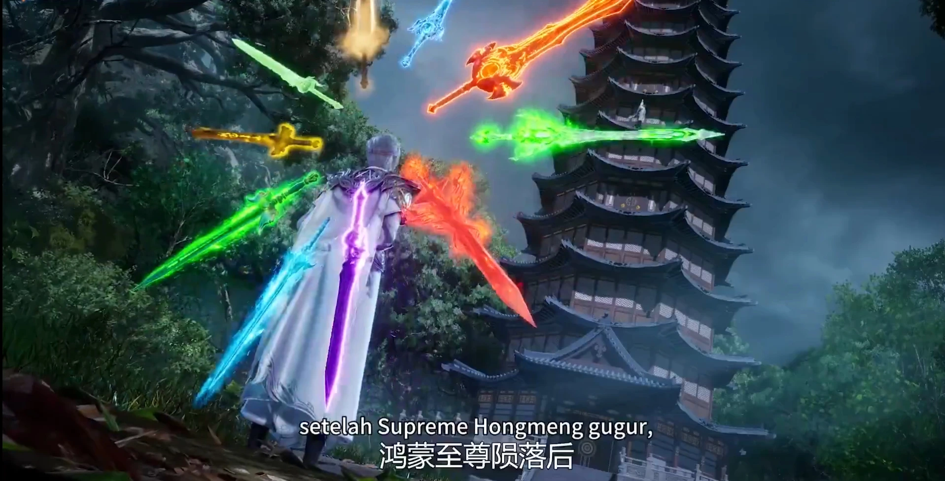 Against the Sky Supreme Ep 444 Sub Indo